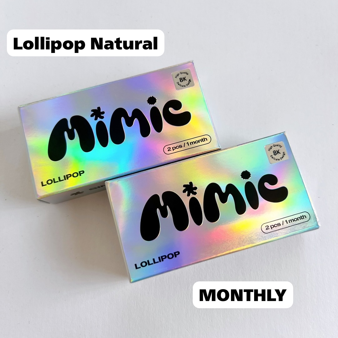 Lollipop/MIMIC LENS/１ヶ月（１MONTH）カラコンを使ったクチコミ（2枚目）