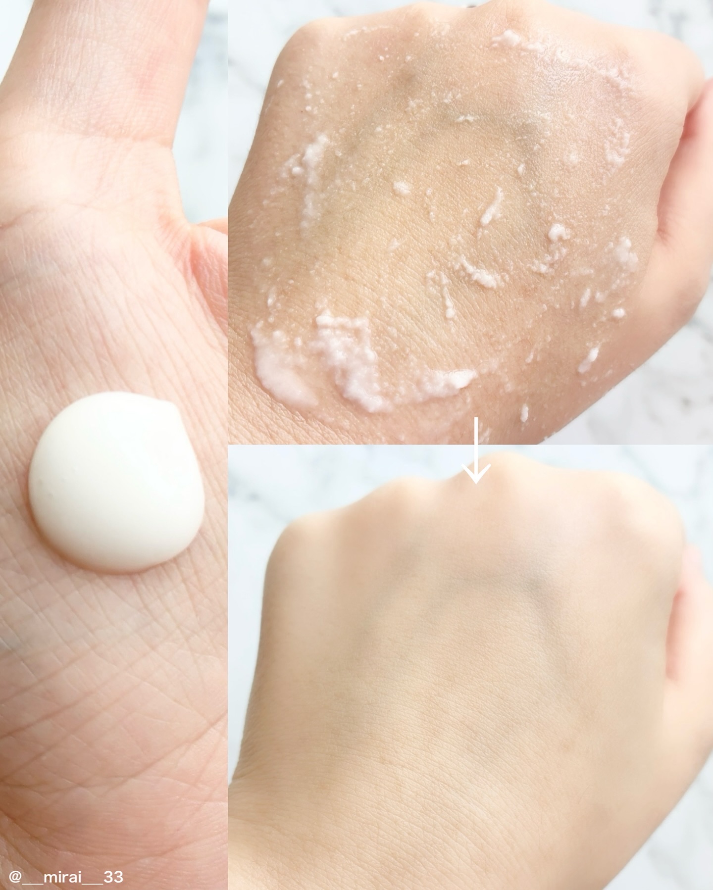 PHセンシティブクラウドピーリングジェル/SAM'U/ピーリングを使ったクチコミ（2枚目）