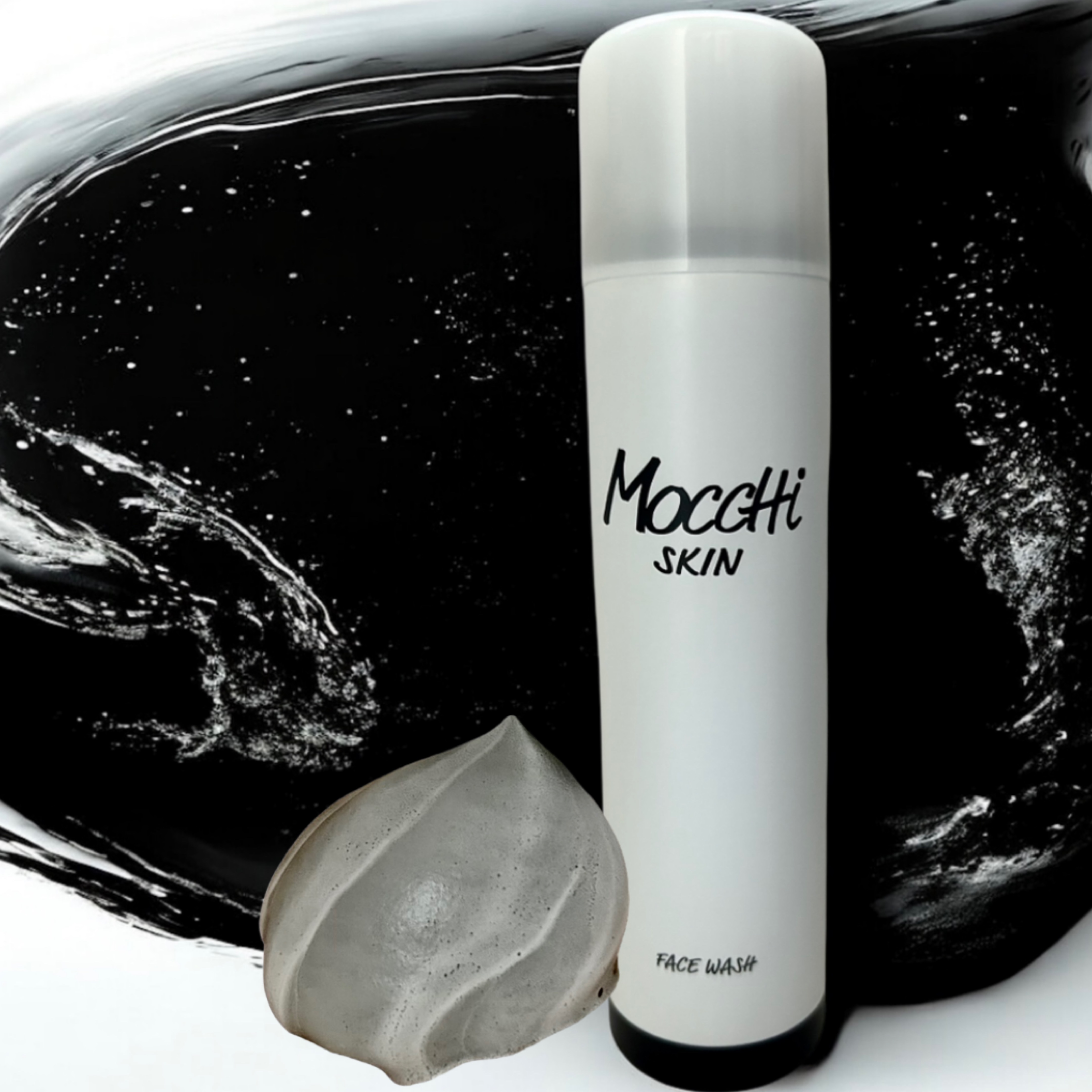 モッチスキン 吸着泡洗顔 BLK/MoccHi SKIN/泡洗顔を使ったクチコミ（1枚目）
