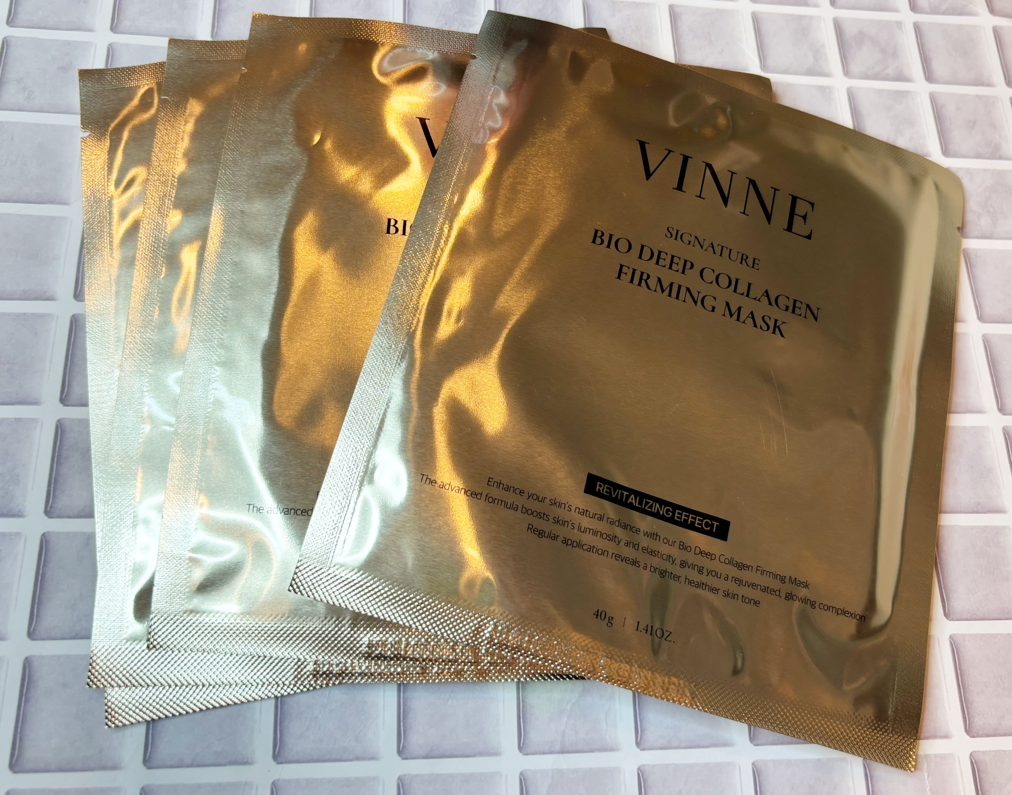 シグニチャーバイオディープコラーゲンファーミングマスク/VINNE /シートマスク・パックを使ったクチコミ（2枚目）