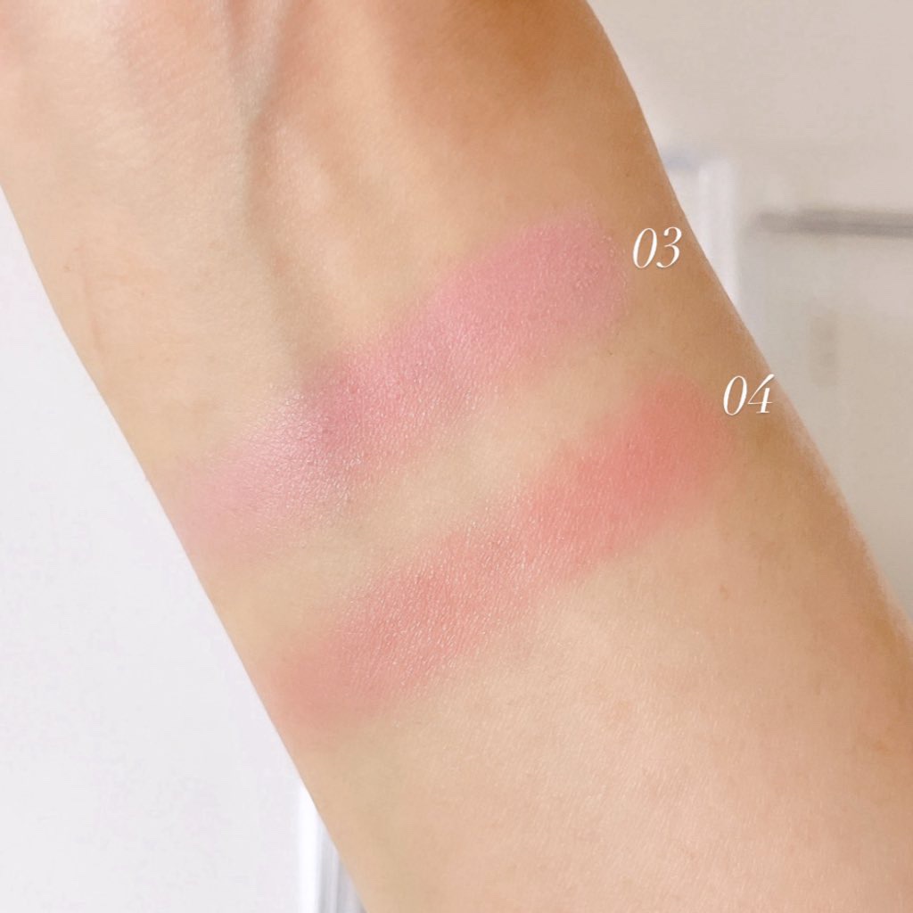 チークブラッシュ/CEZANNE/パウダーチークを使ったクチコミ（3枚目）