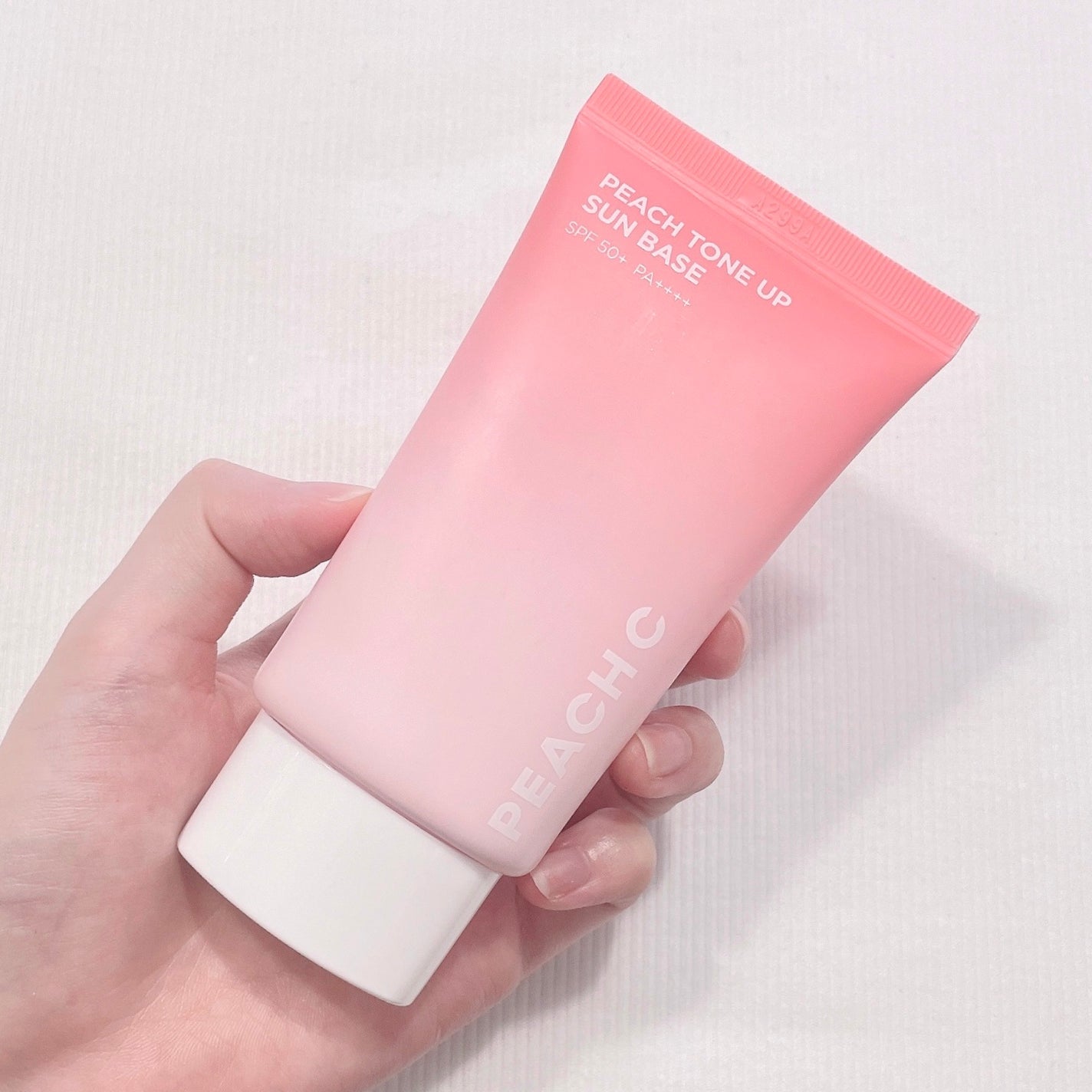 ピーチトーンアップサンベース/Peach C/日焼け止めクリームを使ったクチコミ(6枚目)