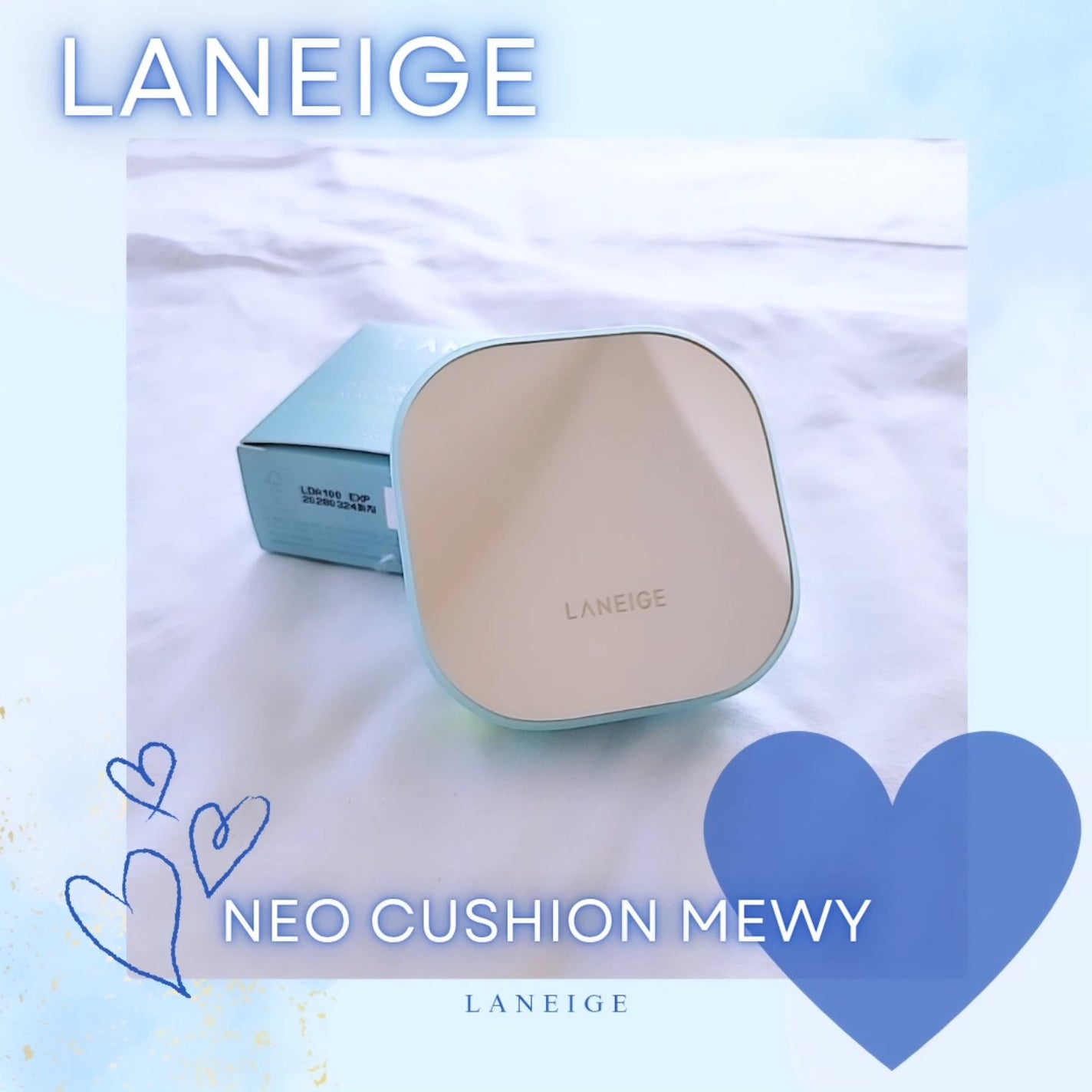 ラネージュ ネオクッション ミュイ /LANEIGE/クッションファンデーションを使ったクチコミ(1枚目)