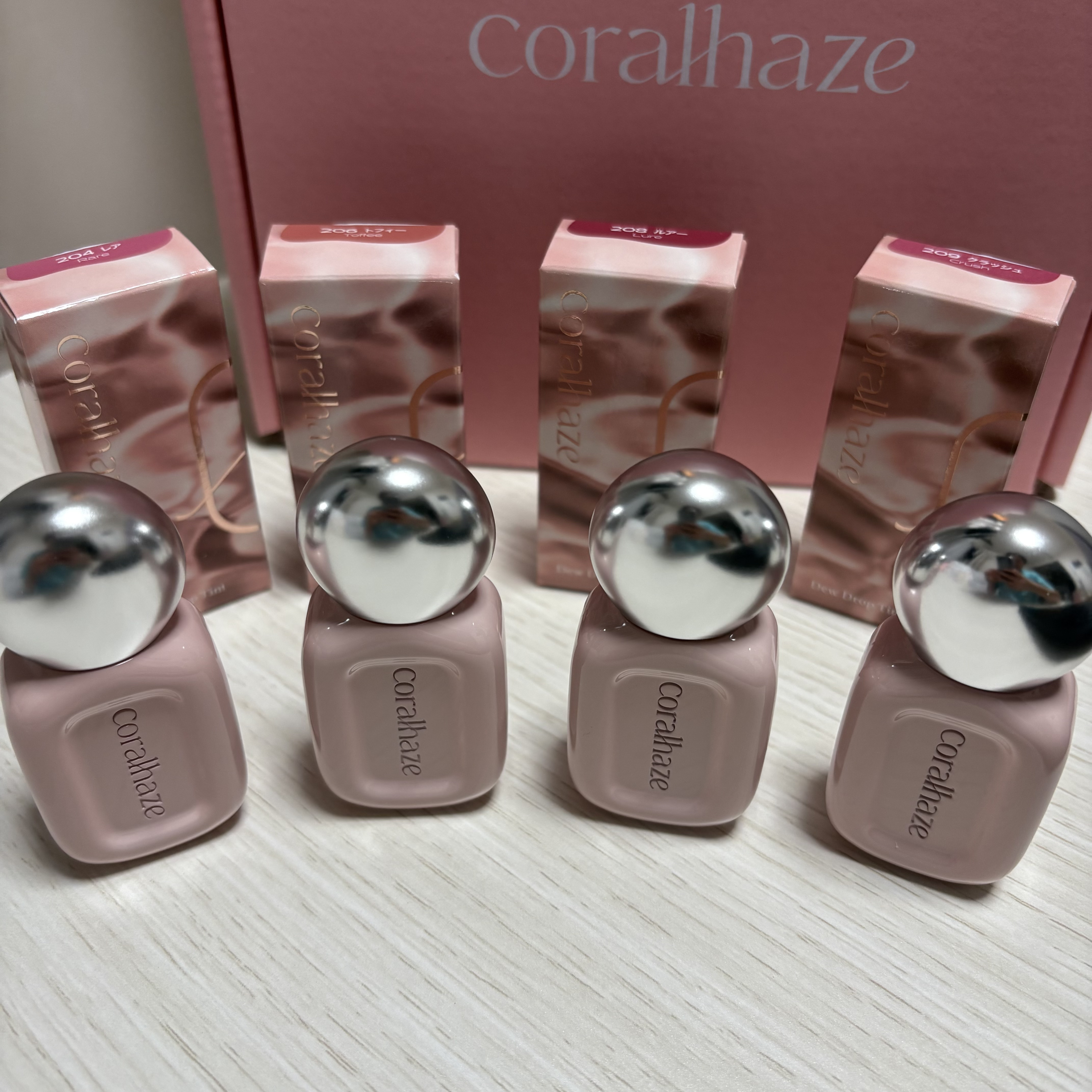 デュー ドロップ ティント/Coralhaze/リップティントを使ったクチコミ（1枚目）