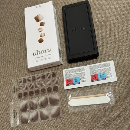 セミキュアジェルネイル(ハンド)/ohora/ネイルシールを使ったクチコミ(3枚目)
