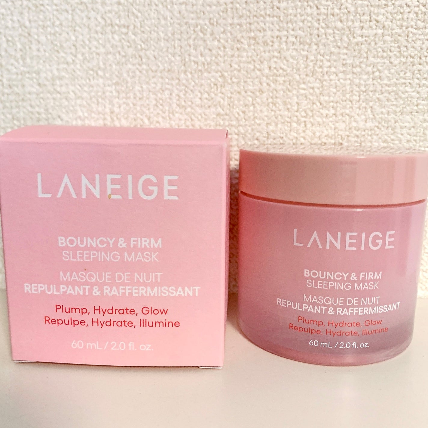 バウンシースリーピングマスク/LANEIGE/フェイスクリームを使ったクチコミ(1枚目)