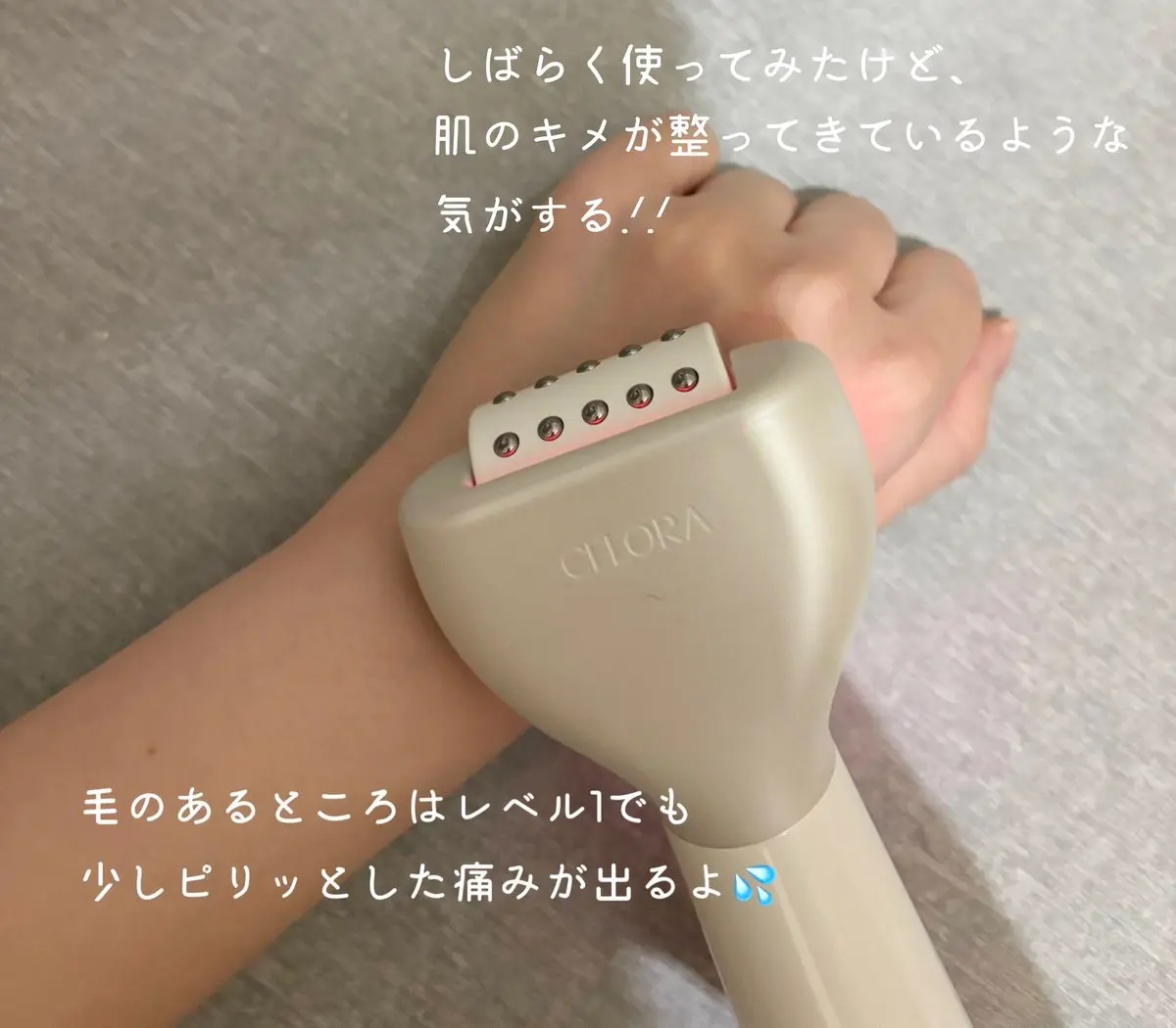 ペンタショット/CELORABY/美顔器・マッサージを使ったクチコミ（3枚目）