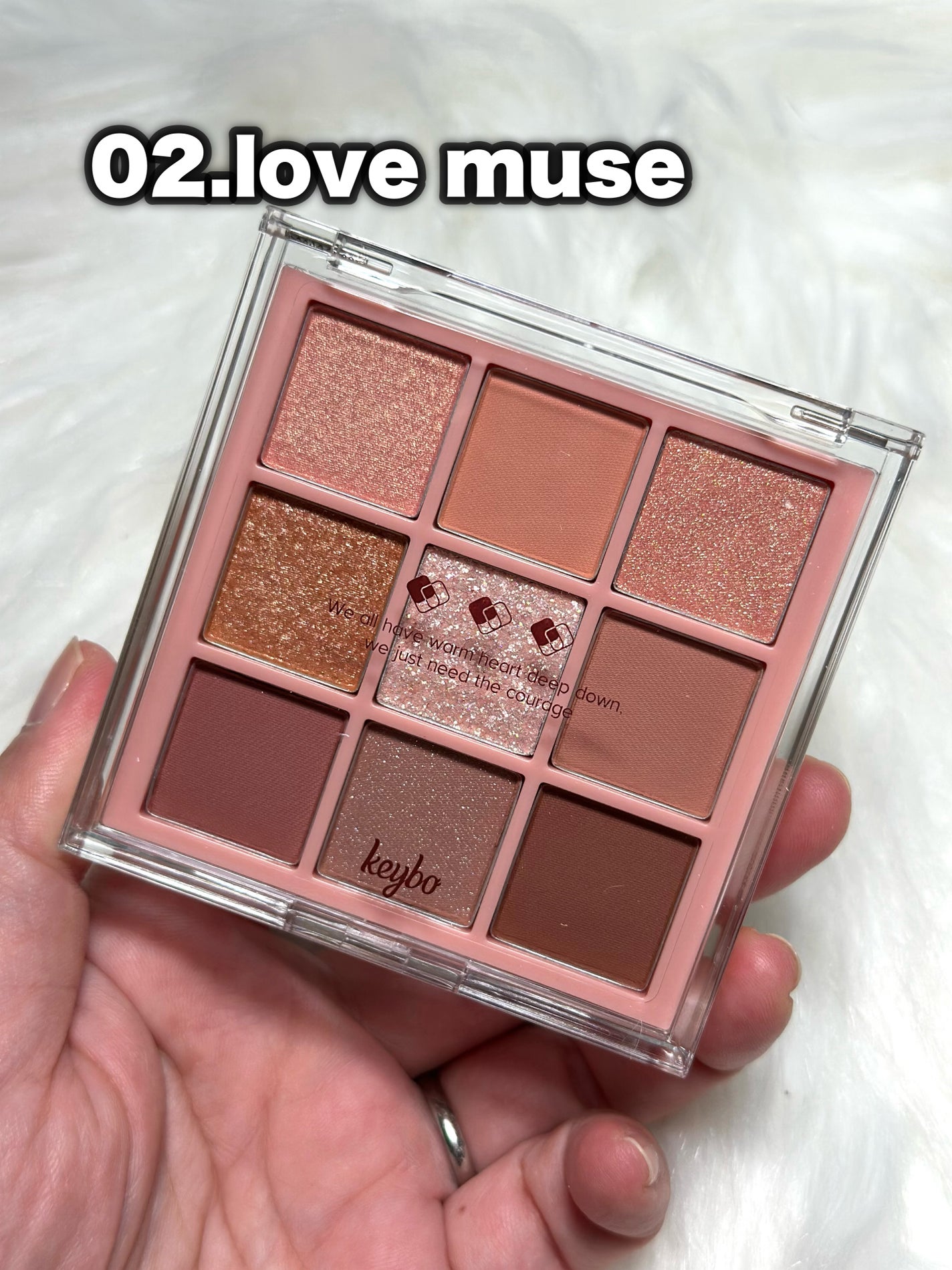 KEYBO FALL IN LOVE SHADOW PALETTE/keybo/アイシャドウパレットを使ったクチコミ(5枚目)