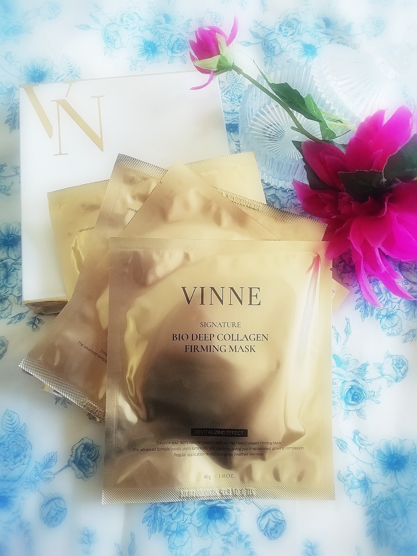 シグニチャーバイオディープコラーゲンファーミングマスク/VINNE /シートマスク・パックを使ったクチコミ（1枚目）