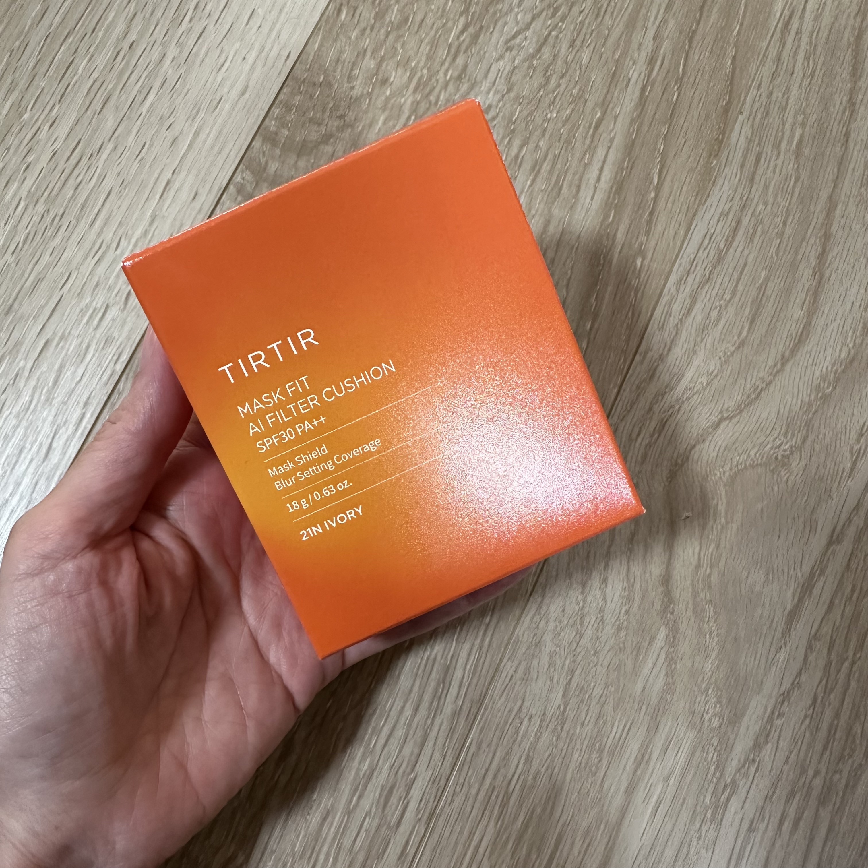 マスクフィット エーアイフィルタークッション 21N/TIRTIR(ティルティル)/クッションファンデーションを使ったクチコミ（1枚目）