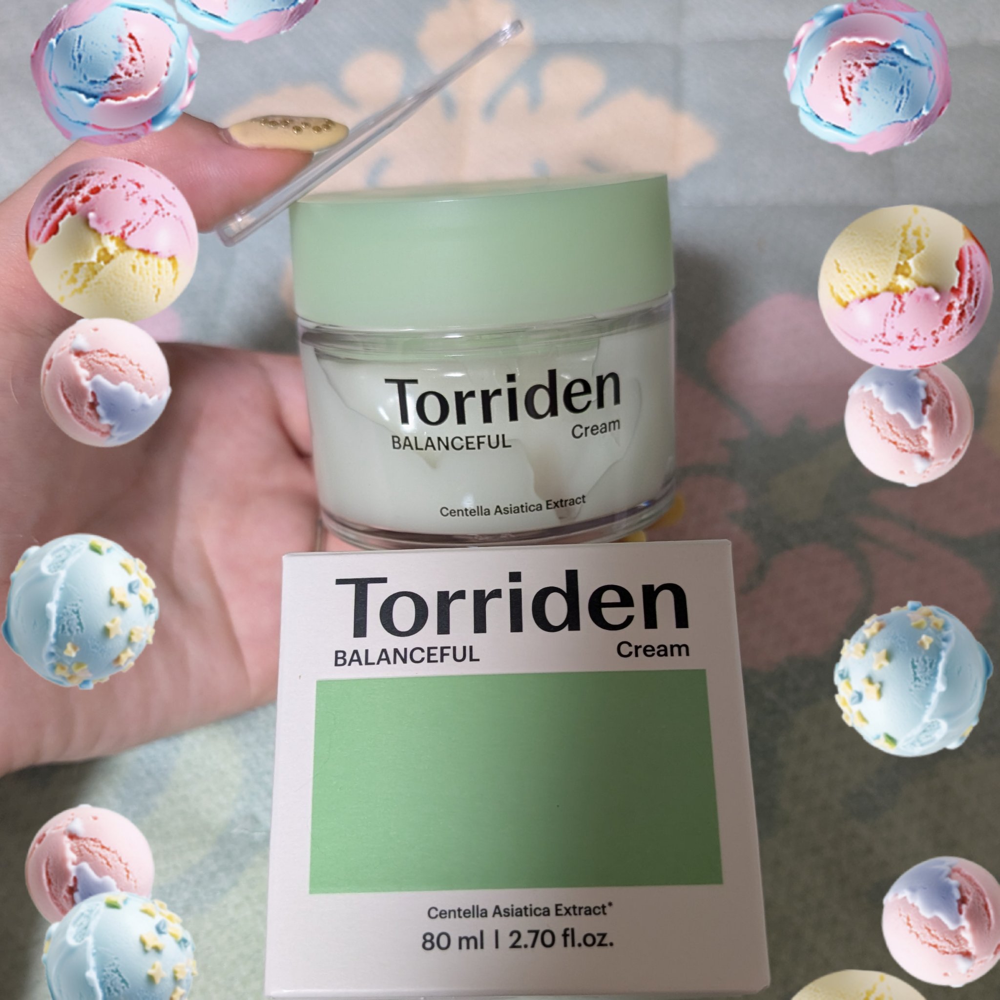 バランスフル シカクリーム/Torriden/フェイスクリームを使ったクチコミ（1枚目）