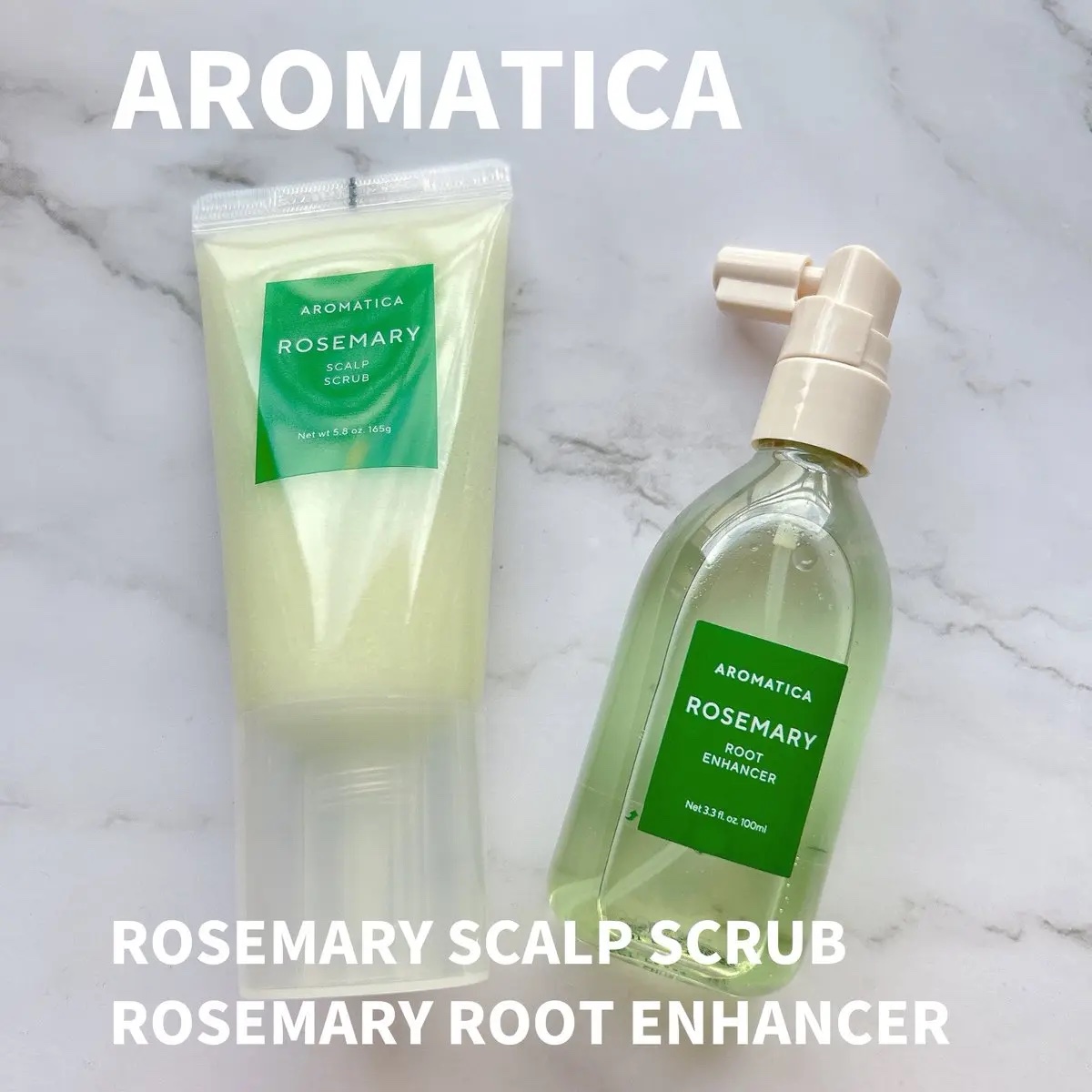 ローズマリー スカルプ スクラブ/AROMATICA/ヘッドスクラブを使ったクチコミ（1枚目）