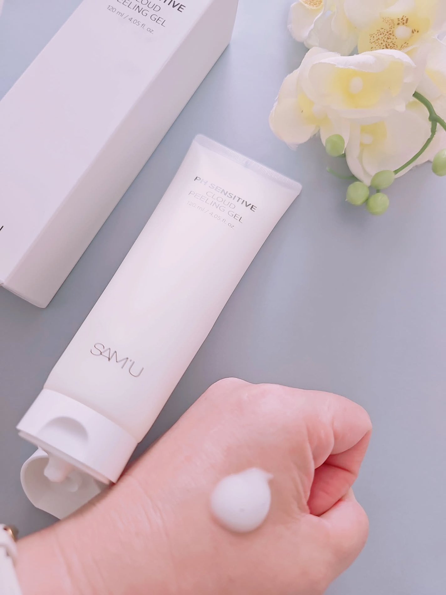 PHセンシティブクラウドピーリングジェル/SAM'U/ピーリングを使ったクチコミ(2枚目)