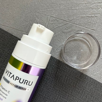ビタプル ダブルアクション リペアセラム 15/VITAPURU/美容液を使ったクチコミ(2枚目)