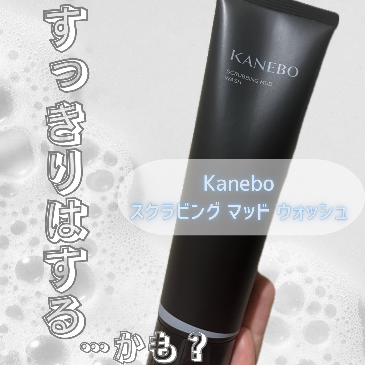 スクラビング　マッド　ウォッシュ/KANEBO/洗顔フォームを使ったクチコミ（1枚目）