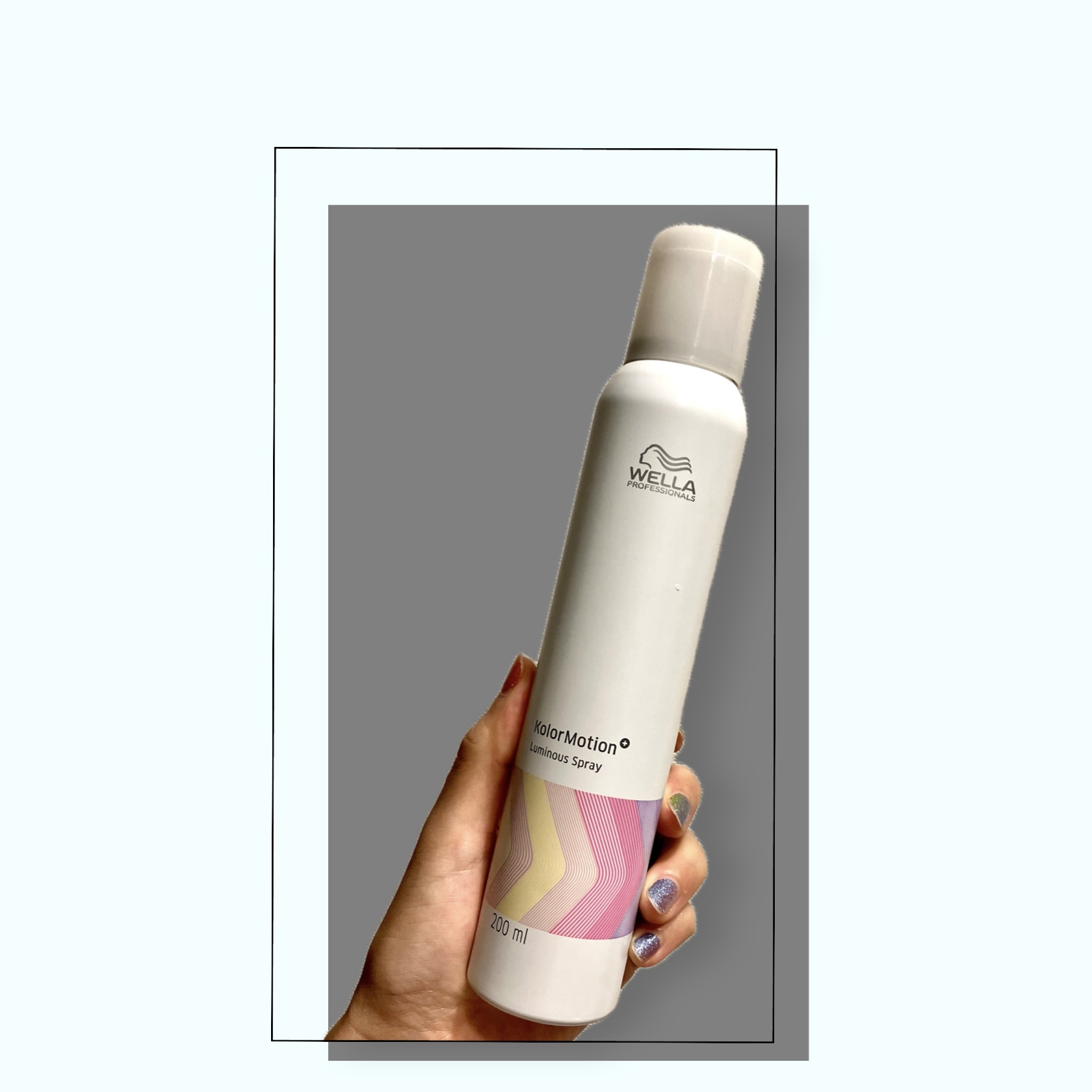 カラーモーション+ ルミナススプレー/ウエラ/ヘアオイルを使ったクチコミ（1枚目）