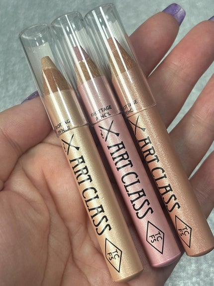 アートクラス フロッタージュペンシル/too cool for school/スティックアイシャドウを使ったクチコミ(4枚目)