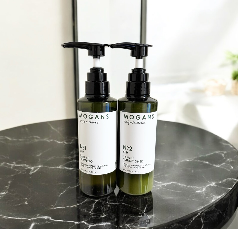 ノンシリコン アミノ酸 シャンプー/コンディショナー白樹（はくじゅ）/MOGANS/市販シャンプーを使ったクチコミ（1枚目）