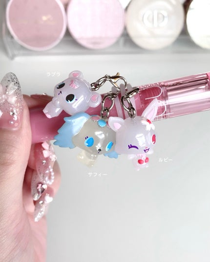 グラスティングカラーグロス/rom&nd/リップグロスを使ったクチコミ(2枚目)