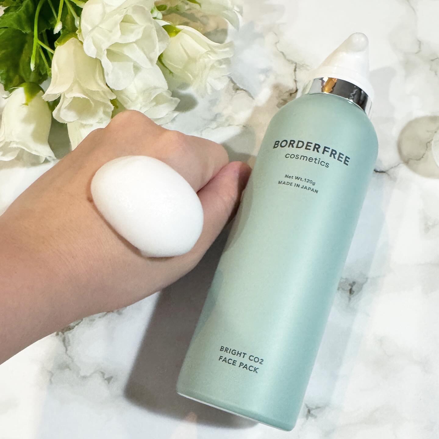 ブライトCO2フェイスパック/BORDER FREE cosmetics/洗い流すパック・マスクを使ったクチコミ（3枚目）