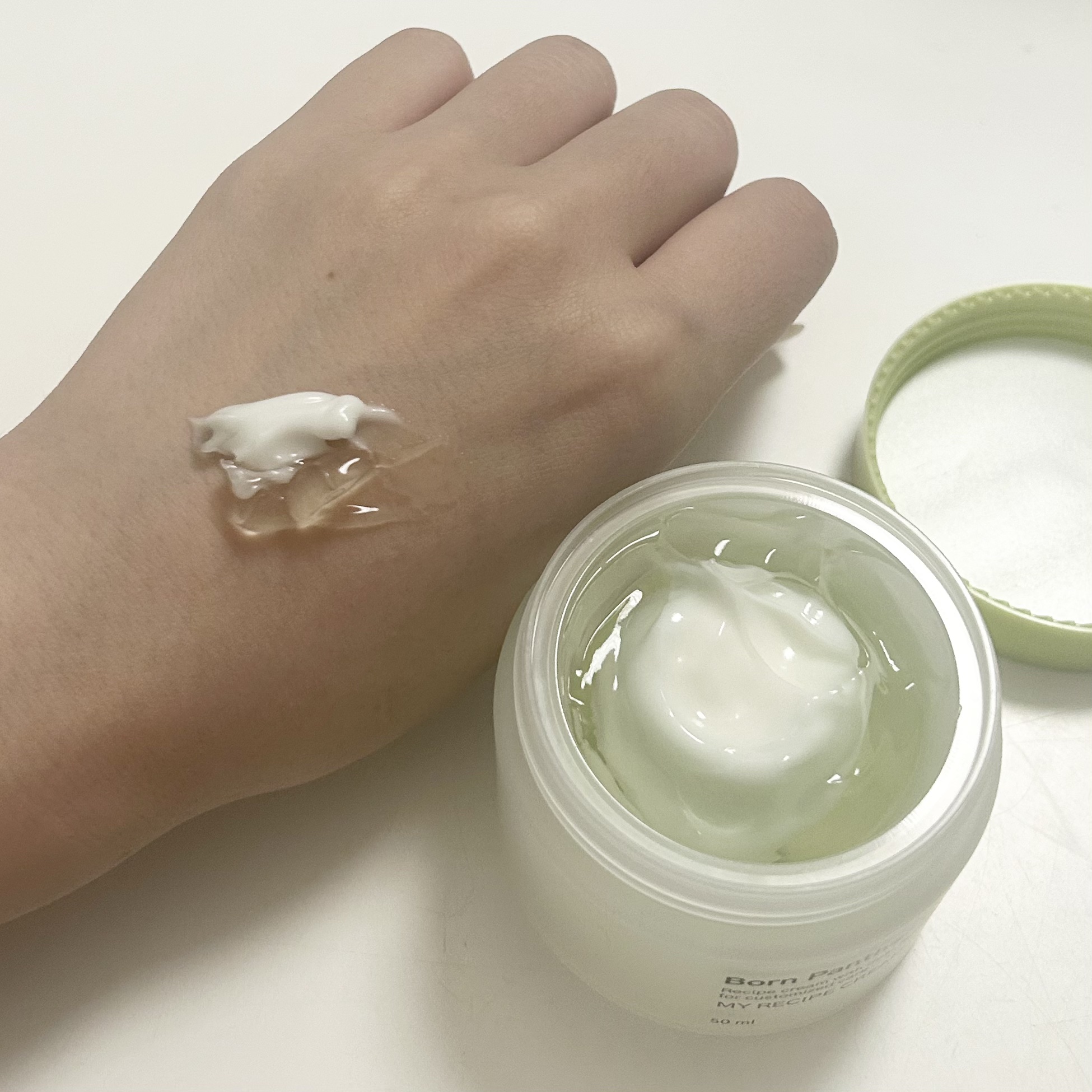 ボーンパンテノールマイレシピクリーム/SAM'U/フェイスクリームを使ったクチコミ（3枚目）