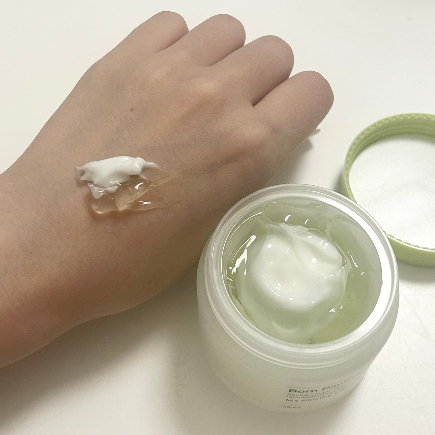 ボーンパンテノールマイレシピクリーム/SAM'U/フェイスクリームを使ったクチコミ(3枚目)