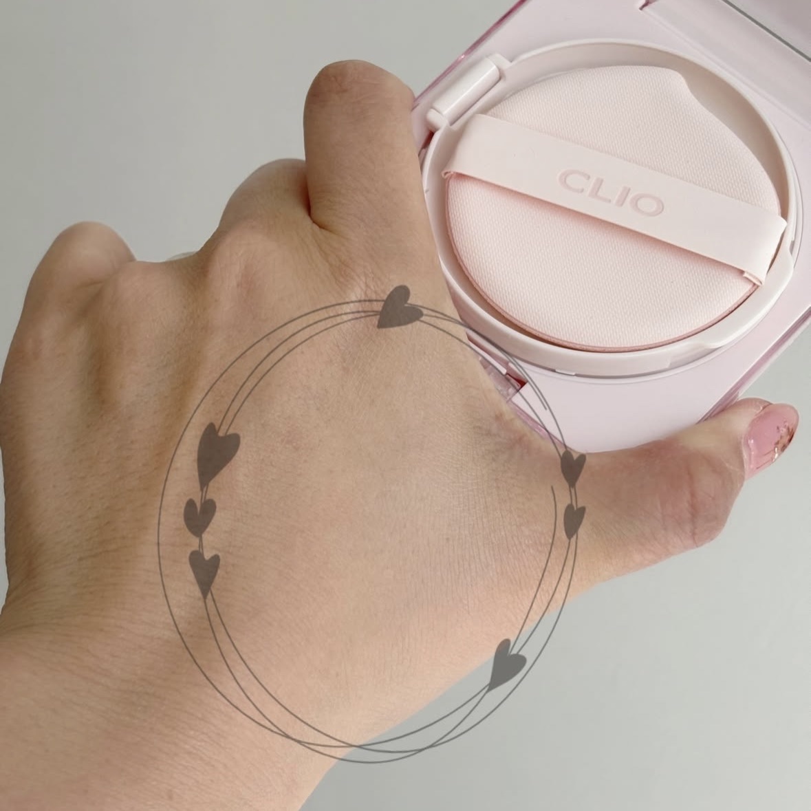 キル カバー メッシュ グロウ クッション 03 LINEN(MINI)/CLIO/クッションファンデーションを使ったクチコミ（3枚目）