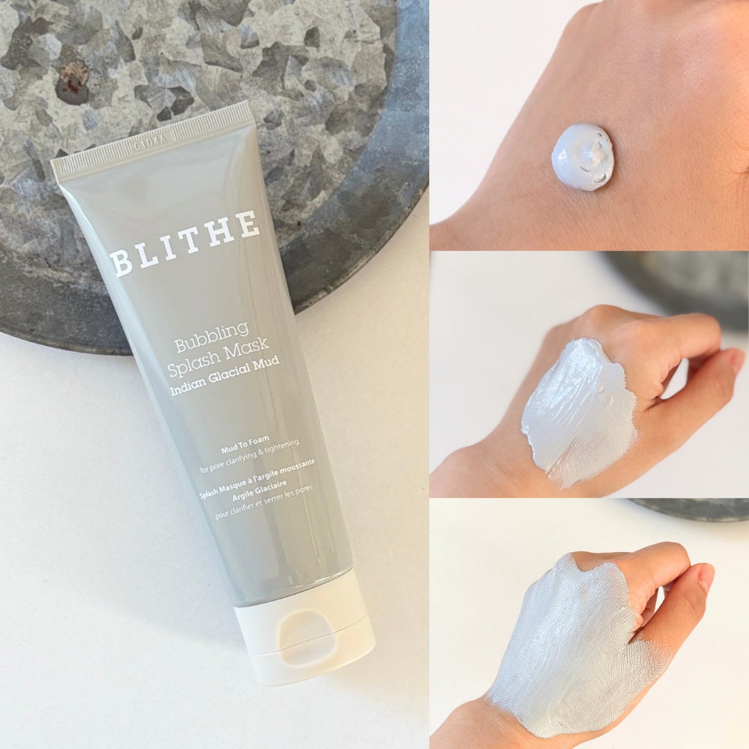 Bubbling Splash Mask Indian Glacial Mud/BLITHE/洗顔フォームを使ったクチコミ(3枚目)