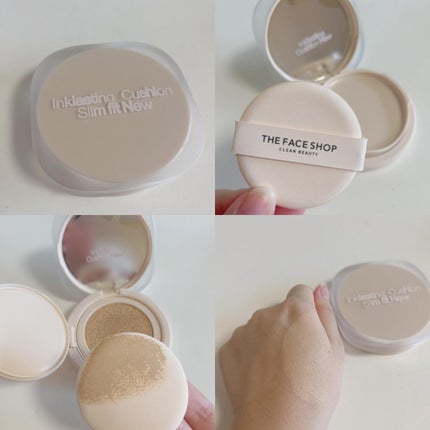 インクラスティングクッションファンデーション/THE FACE SHOP/クッションファンデーションを使ったクチコミ(3枚目)