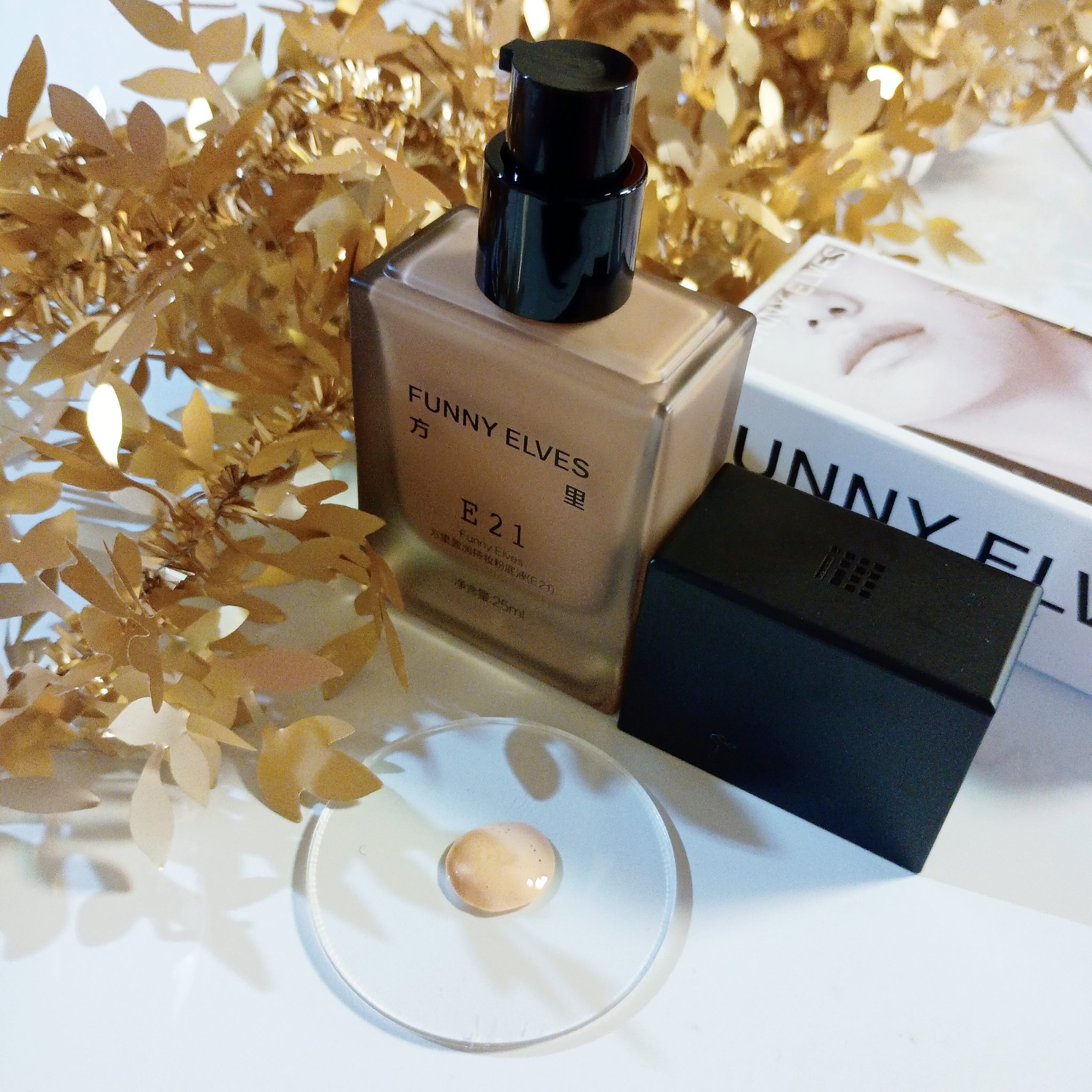 ロングウエアファンデーション/FUNNY ELVES方里/リキッドファンデーションを使ったクチコミ（2枚目）