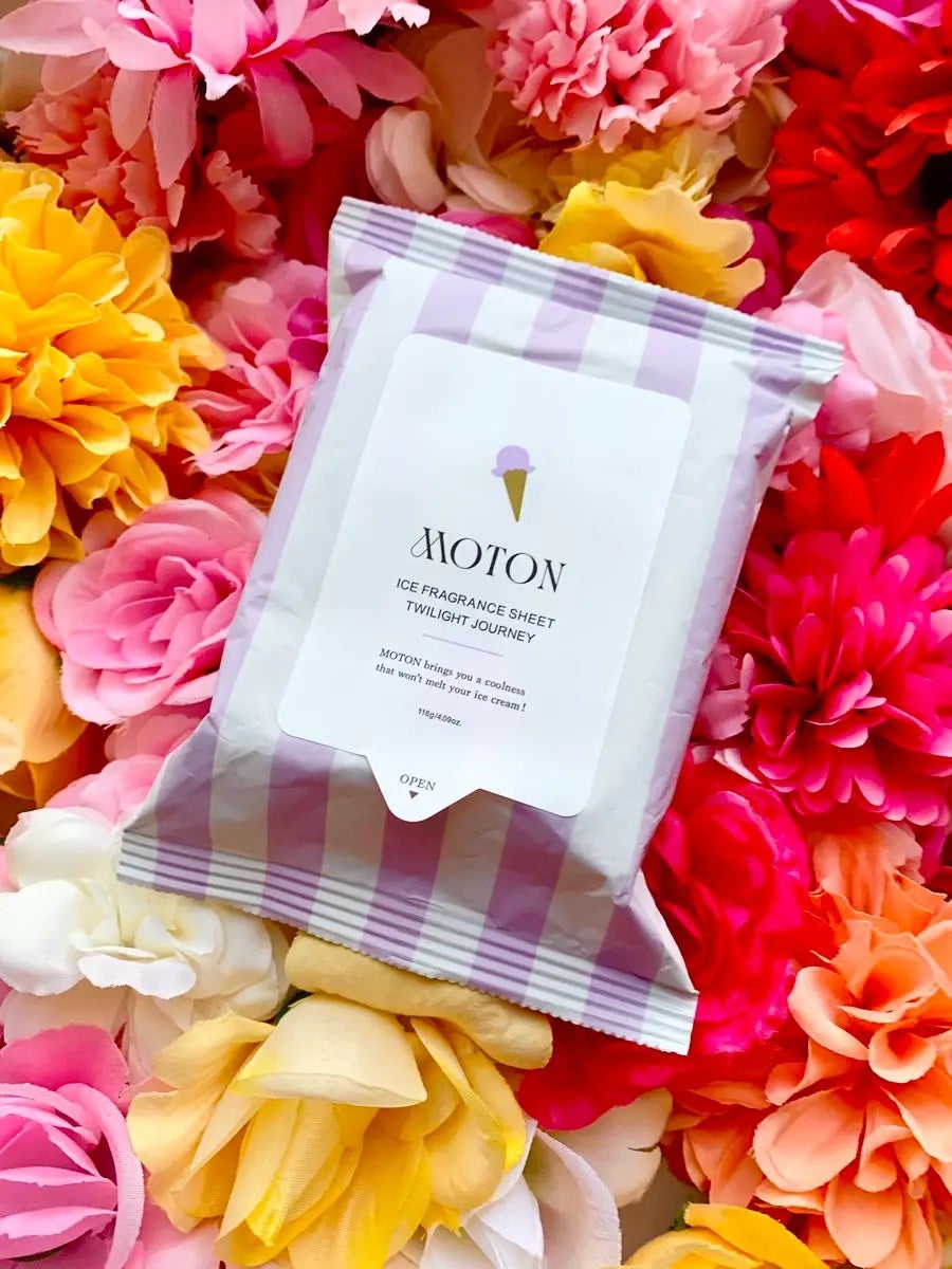 アイスフレグランスシート FLOWER GARDEN/MOTON/ボディシートを使ったクチコミ(2枚目)