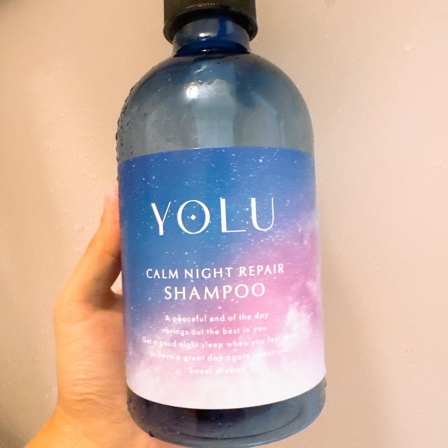 カームナイトリペアシャンプー/トリートメント/YOLU/シャンプー・コンディショナーを使ったクチコミ(1枚目)