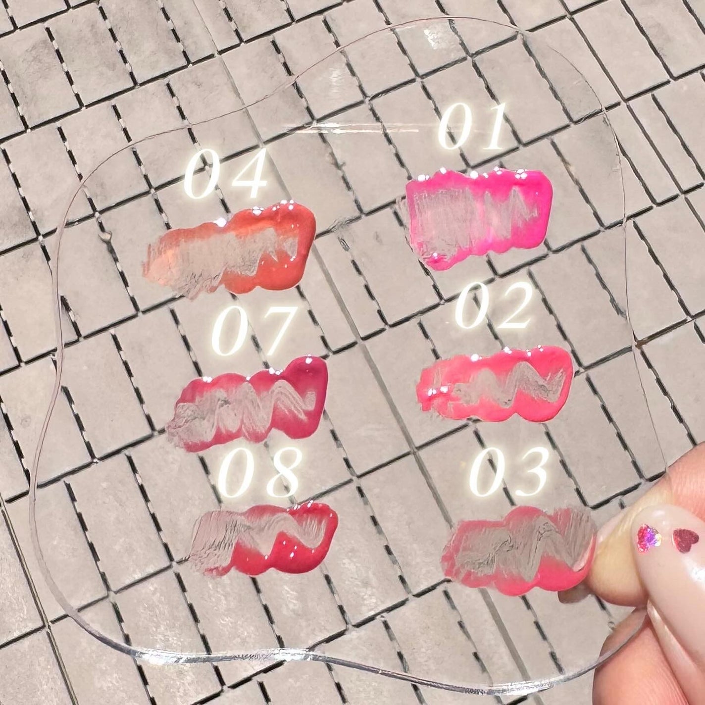 ウォータフルグロウティント/wakemake/リップティントを使ったクチコミ(9枚目)