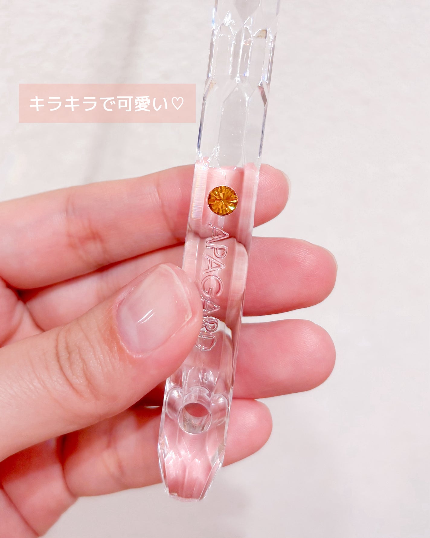 アパガードクリスタル歯ブラシ/アパガード/歯ブラシを使ったクチコミ(3枚目)