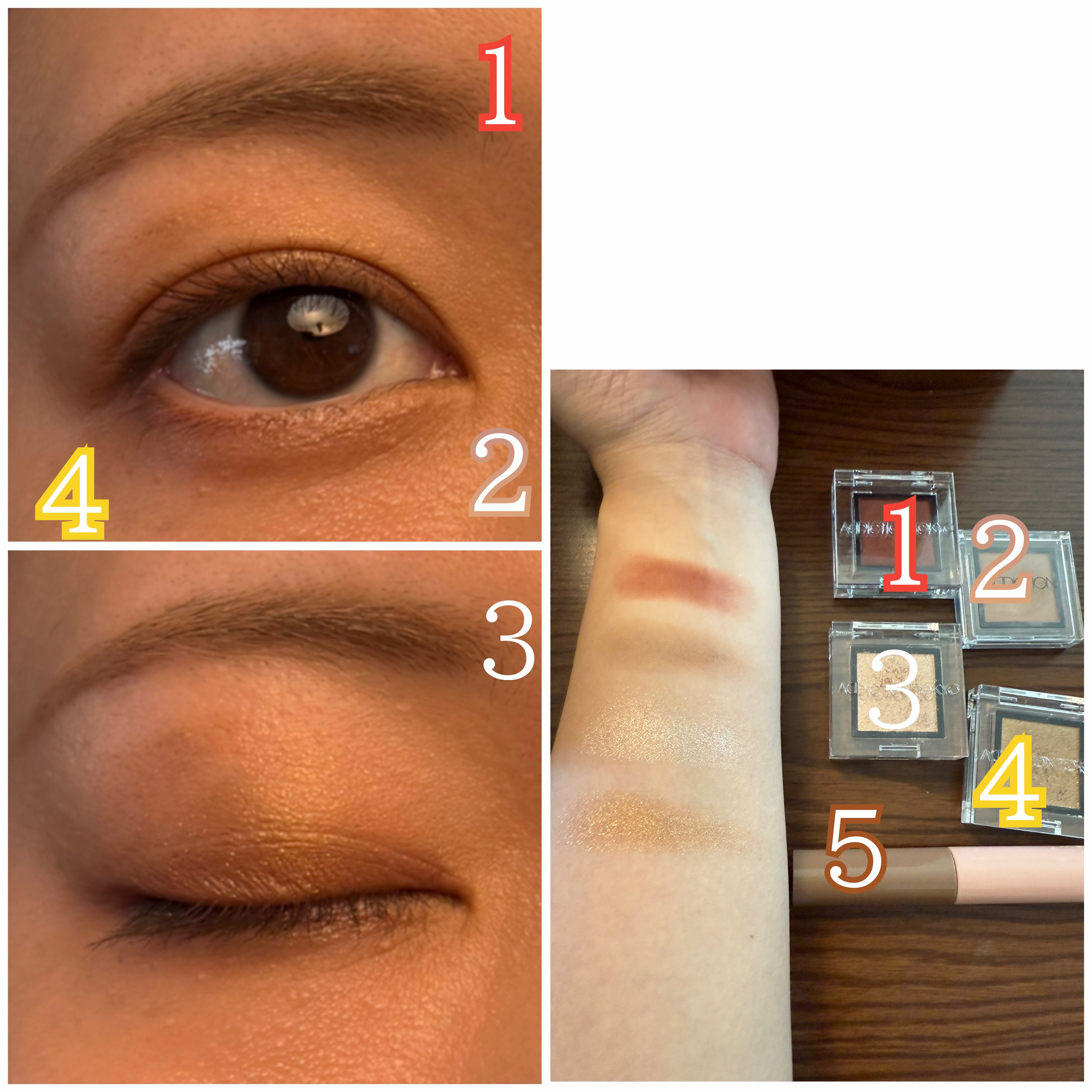 アディクション ザ アイシャドウ パール/ADDICTION/単色アイシャドウを使ったクチコミ（2枚目）