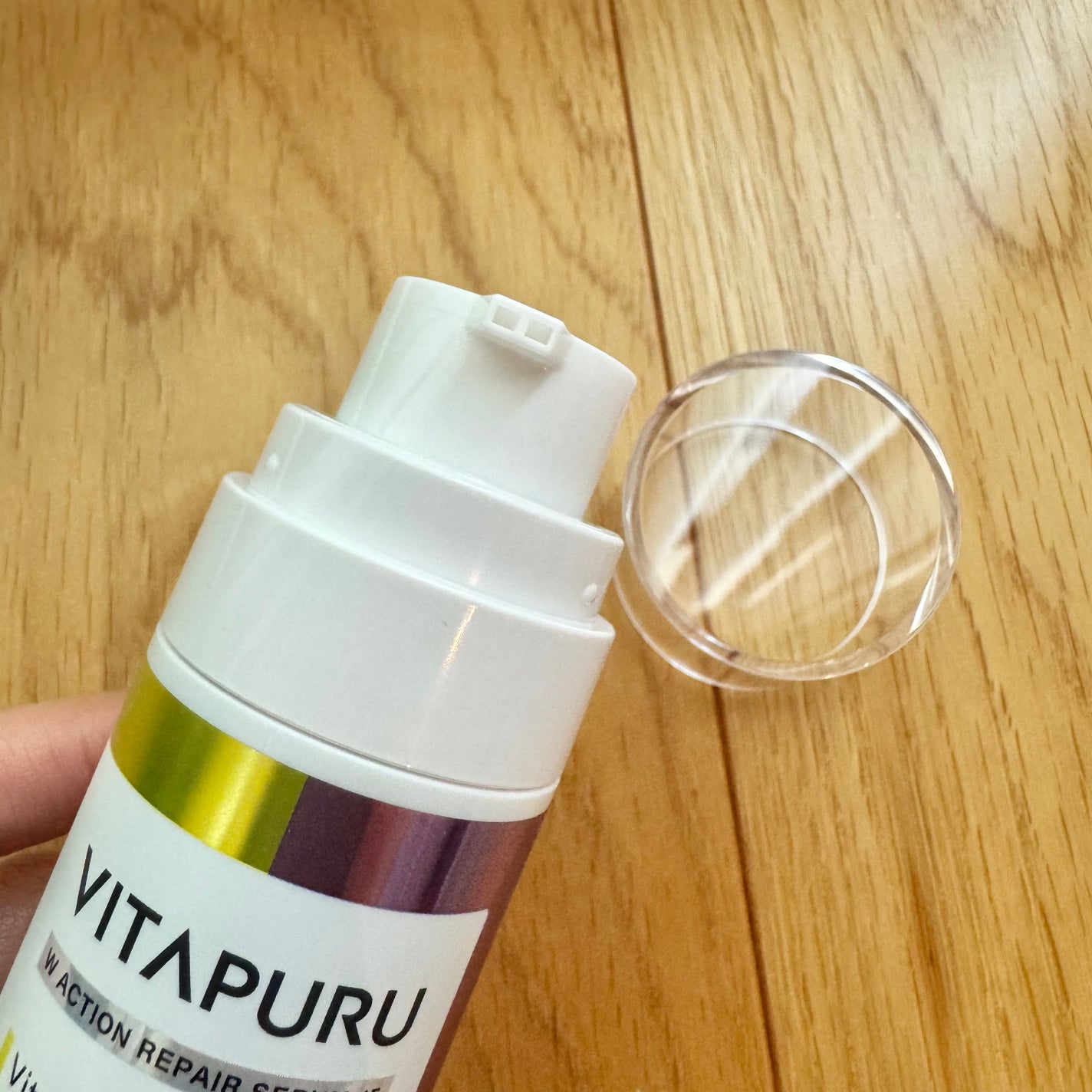 ビタプル ダブルアクション リペアセラム 15/VITAPURU/美容液を使ったクチコミ(3枚目)