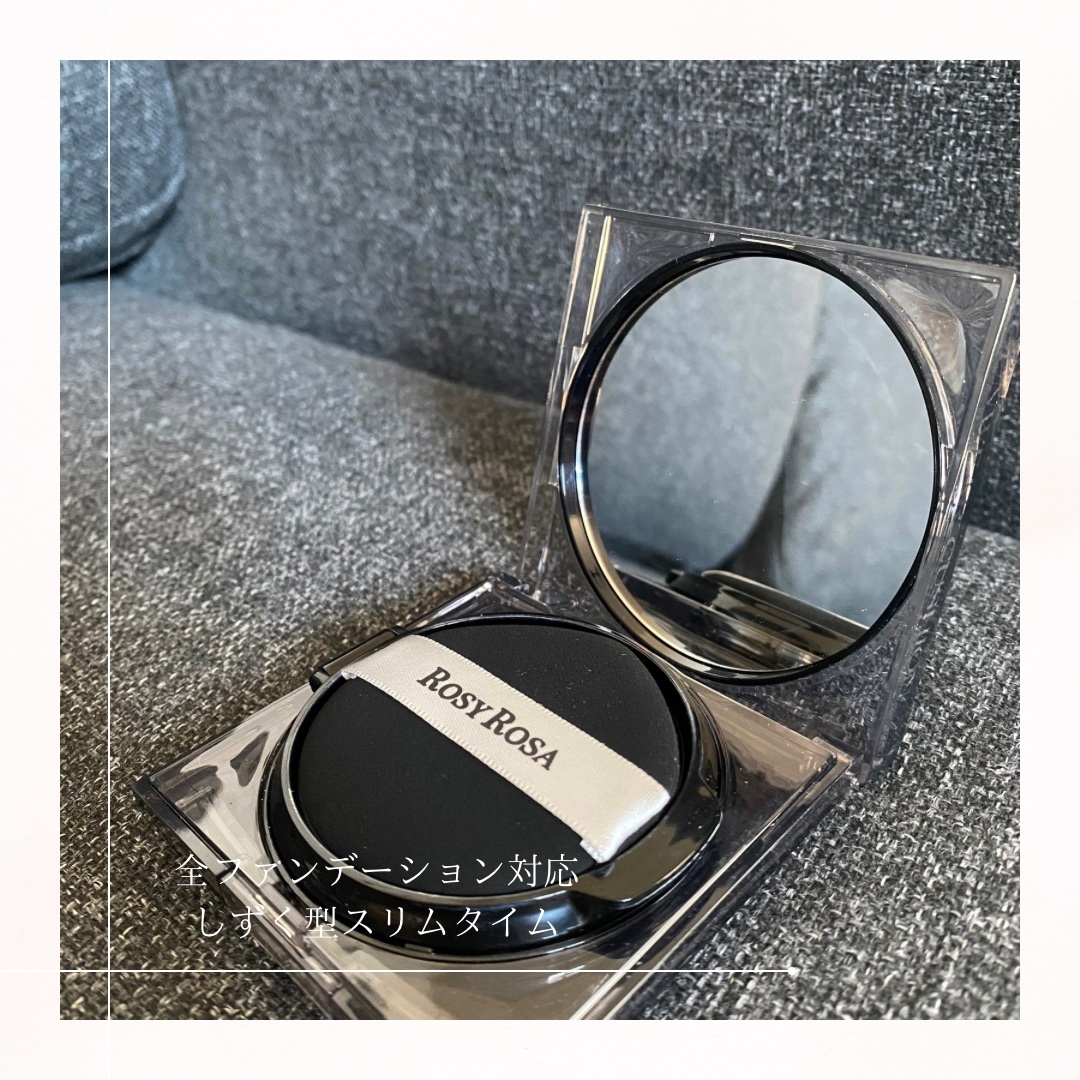 マルチファンデパフ2P 〈スリム〉/ロージーローザ/パフ・スポンジを使ったクチコミ（2枚目）