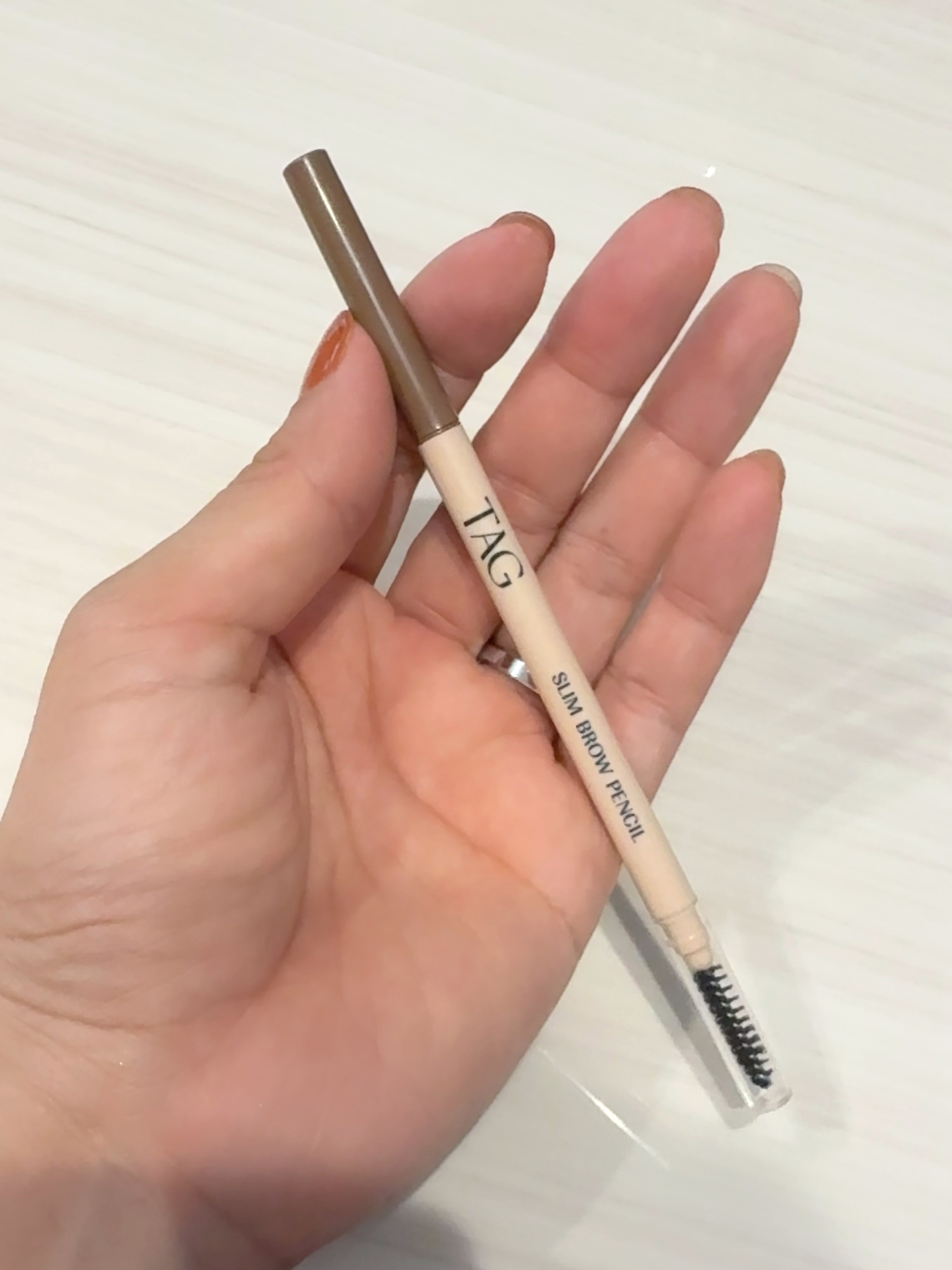 スリムブロウペンシル/TAG/アイブロウペンシルを使ったクチコミ（2枚目）