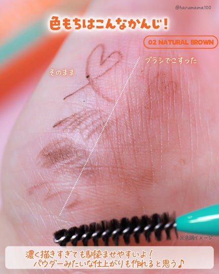 ニードルアイブロウペンシル 02 NATURAL BROWN/CathyDoll/アイブロウペンシルの画像