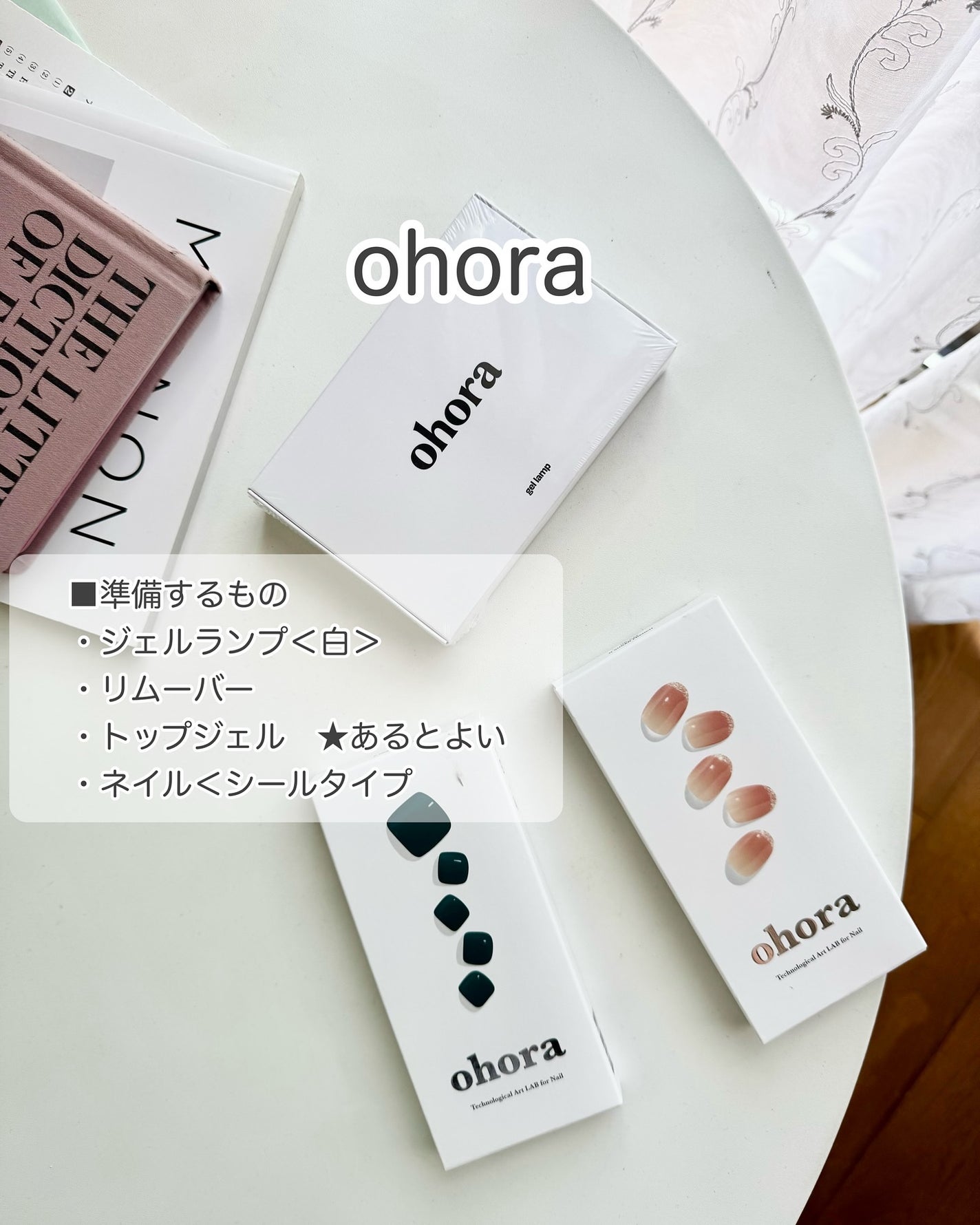 セミキュアジェルネイル(ハンド)/ohora/ネイルシールを使ったクチコミ(4枚目)