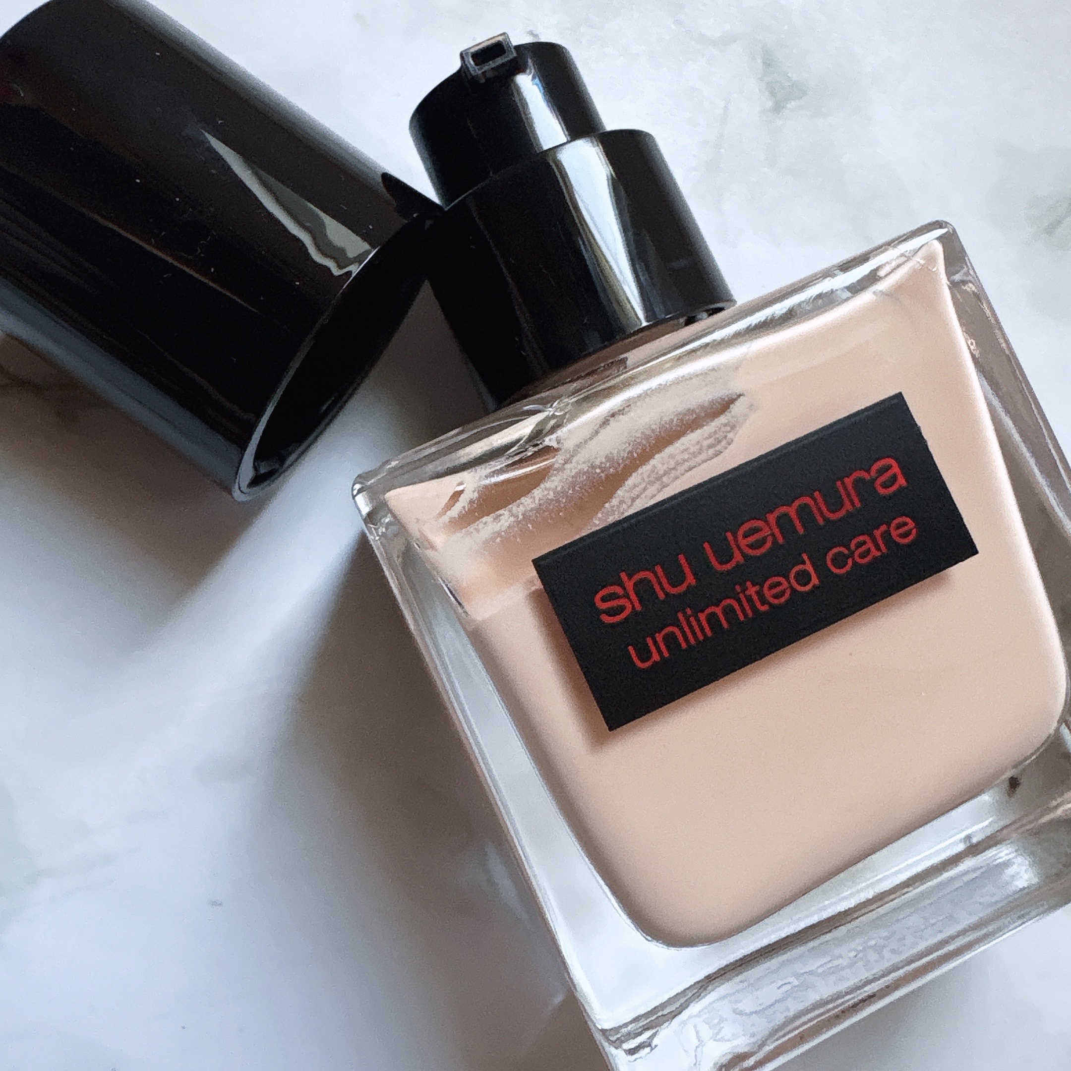 アンリミテッド ケア ツヤ セラム ファンデーション/shu uemura/リキッドファンデーションを使ったクチコミ（2枚目）