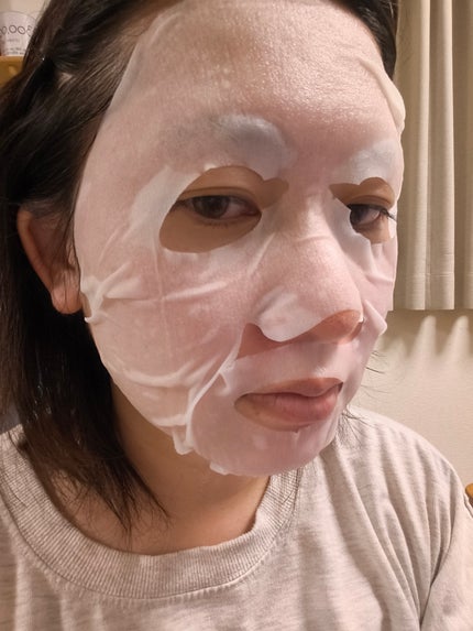 ルルルンOVER45 カメリアピンク(モイスト)/ルルルン/シートマスク・パックを使ったクチコミ(4枚目)