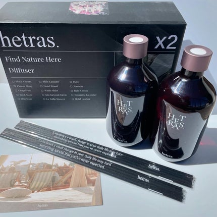 プレミアムディフューザー/hetras/ルームフレグランスを使ったクチコミ(2枚目)