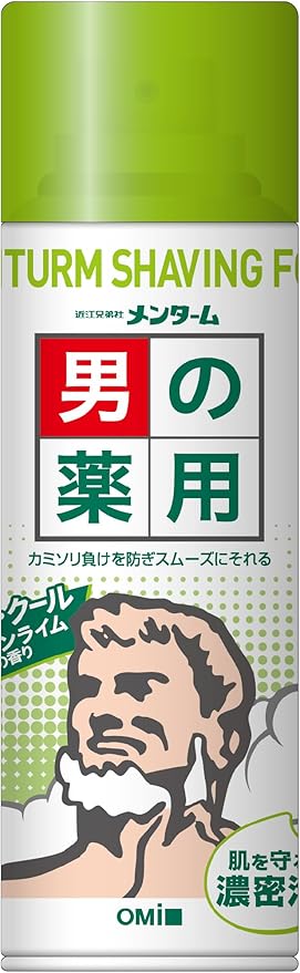 メンターム 薬用シェービングフォーム レモンライム