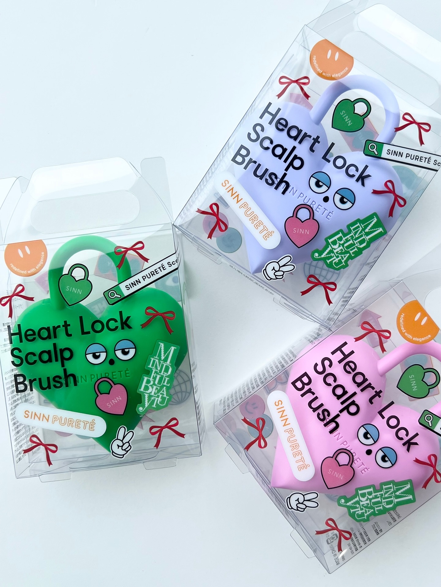 ハートロック スカルプブラシ/SINN PURETÉ/スカルプブラシを使ったクチコミ（3枚目）