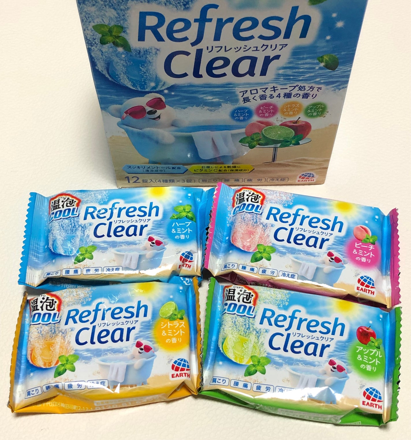温泡 COOL リフレッシュクリア/温泡/炭酸系入浴剤を使ったクチコミ(2枚目)