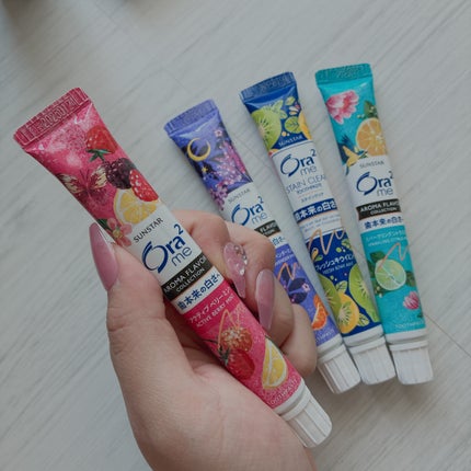 オーラツーミー アロマフレーバーコレクション ペースト/オーラツー/歯磨き粉を使ったクチコミ(4枚目)