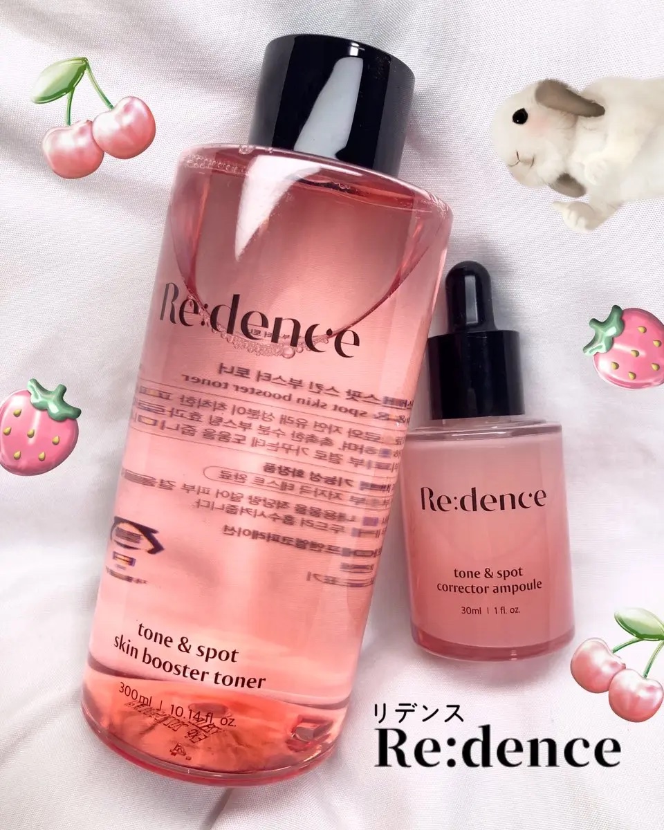 リデンス チェリートーン＆スポットスキンブースタートナー/redence/化粧水を使ったクチコミ（1枚目）