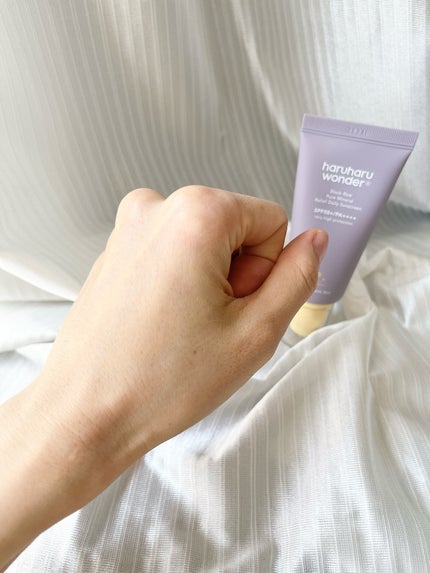 ブラックライスモイスチャーエアリーフィットデイリーサンスクリーン/haruharu wonder/日焼け止めクリームを使ったクチコミ(5枚目)