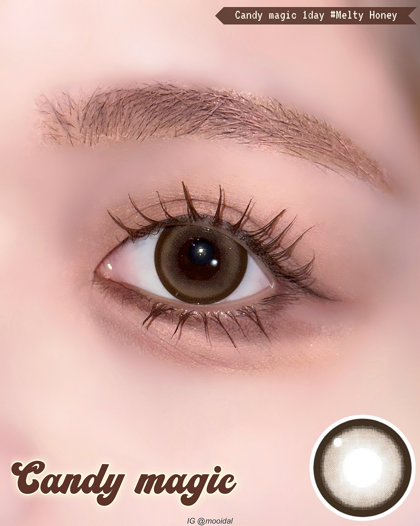 candymagic1day（キャンディーマジックワンデー）/candy magic/ワンデー（１DAY）カラコンを使ったクチコミ（1枚目）